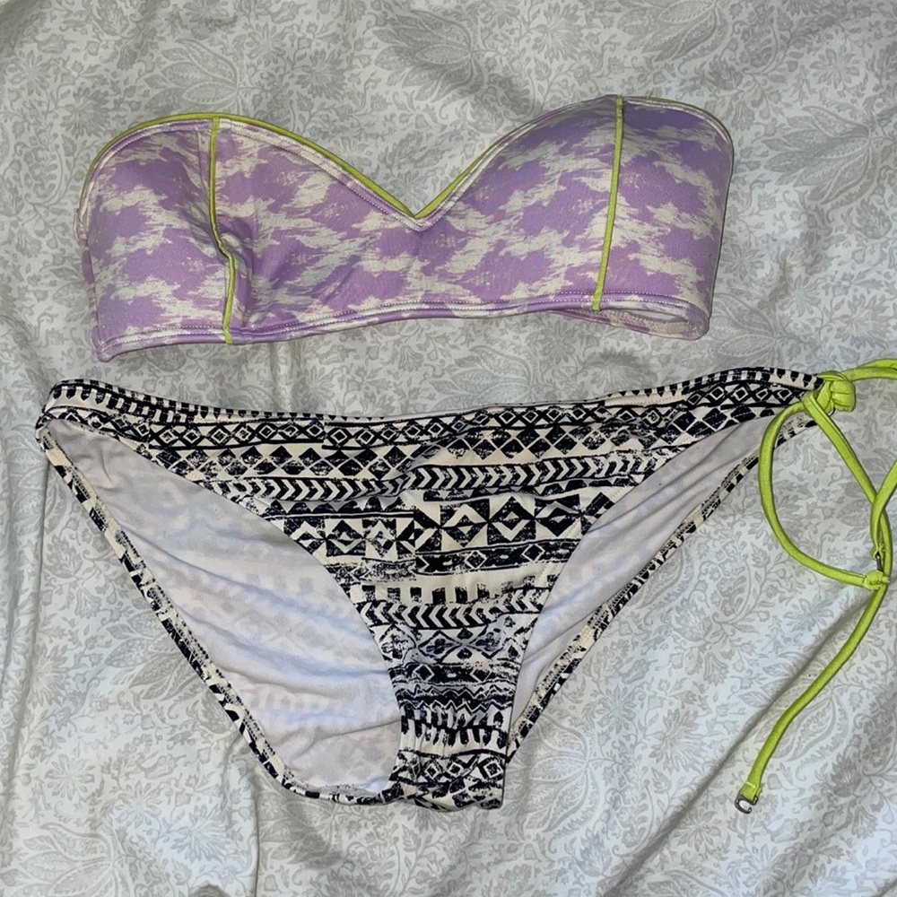 Us Sz10 insight strapless bikini